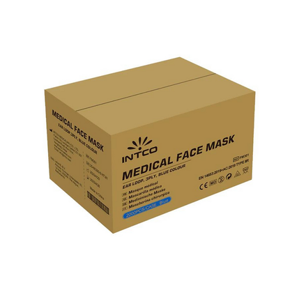 Intco Disposable Face Mask - Blue