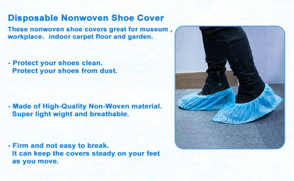 Disposable Nonwoven Shoe Covers - 1 case (1000pcs)